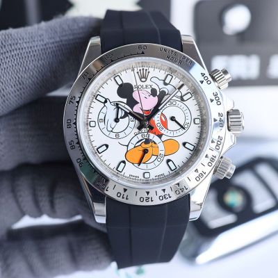 ROLEX Daytona 316L Steel 7750 Movement Sapphire Glass Watch